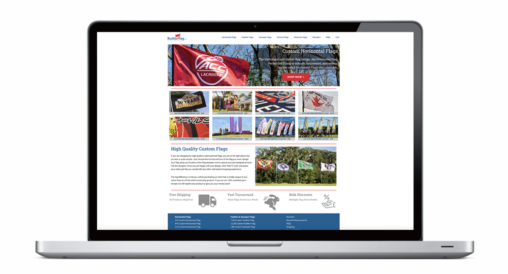 BuildAFlag - Website