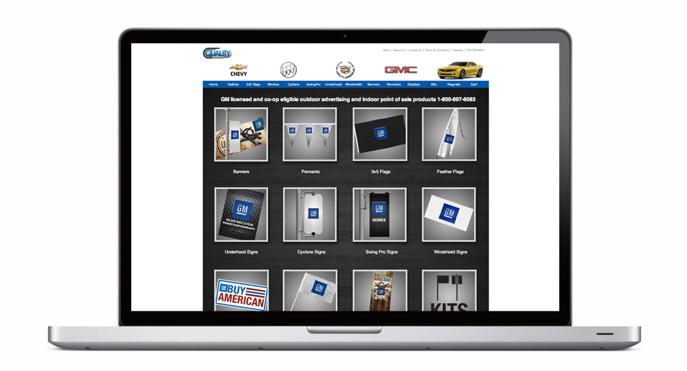 Quality Dealer Supply - Website