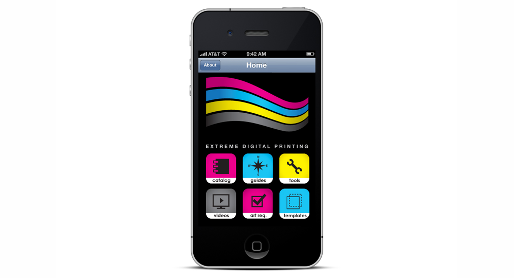 Extreme Digital Printing - Web App