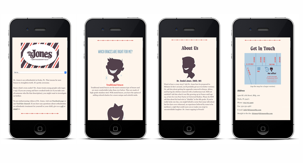 Dr Jones - Mobile Site